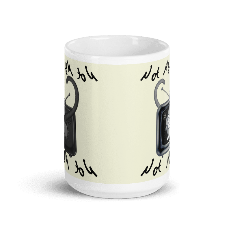 Redemption Journey™ Not My Monkey, Not My Show — Heavyweight Ceramic Mug