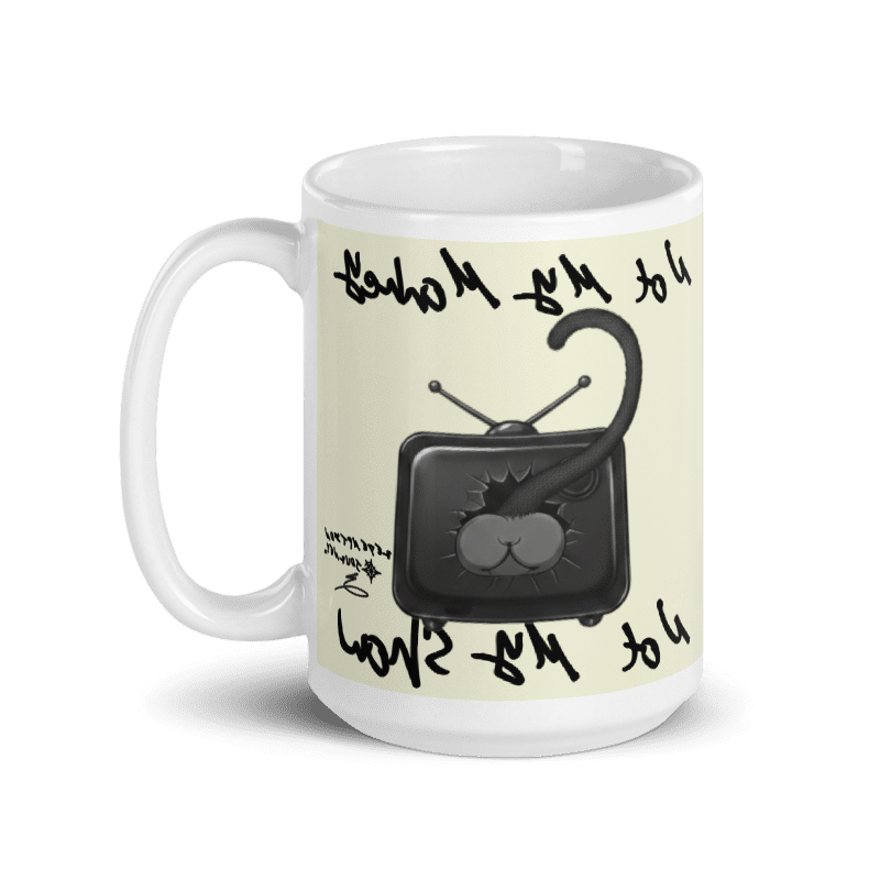 Redemption Journey™ Not My Monkey, Not My Show — Heavyweight Ceramic Mug