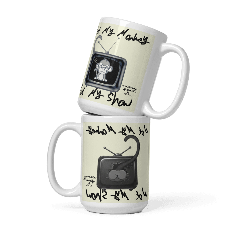 Redemption Journey™ Not My Monkey, Not My Show — Heavyweight Ceramic Mug