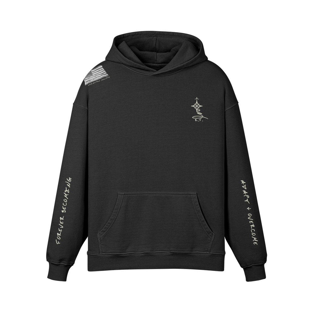 REDEMPTION JOURNEY™ GOD'S WATCH — HEAVYWEIGHT MATTE HOODIE