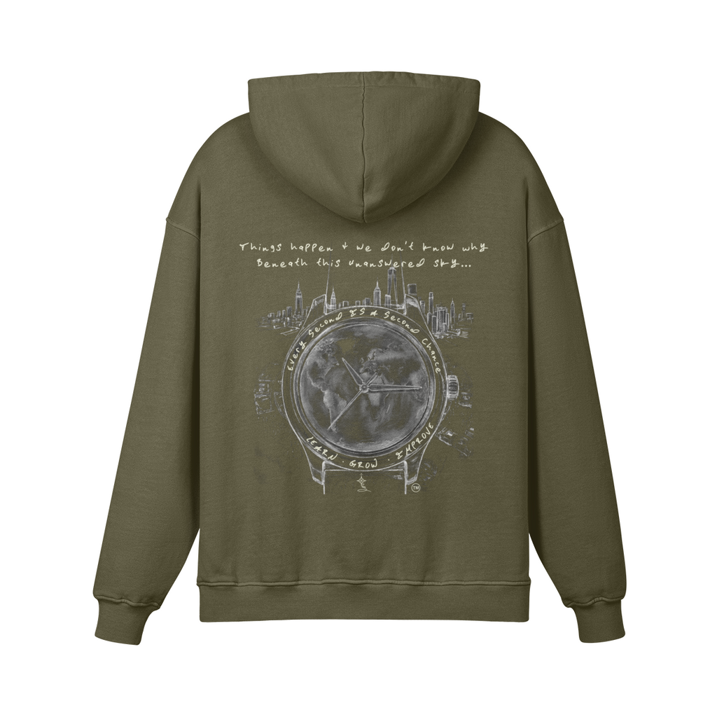 REDEMPTION JOURNEY™ GOD'S WATCH — HEAVYWEIGHT MATTE HOODIE
