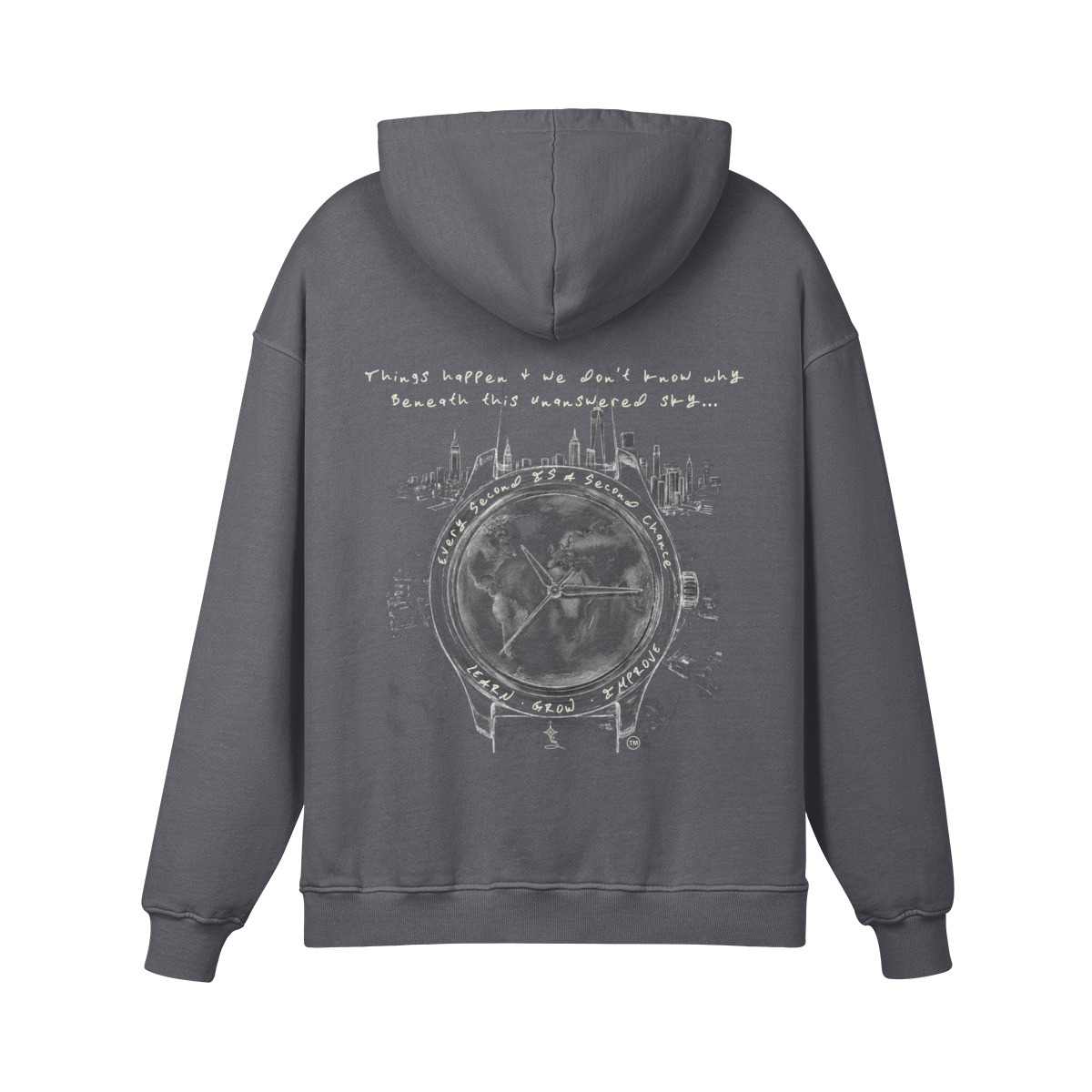 REDEMPTION JOURNEY™ GOD'S WATCH — HEAVYWEIGHT MATTE HOODIE