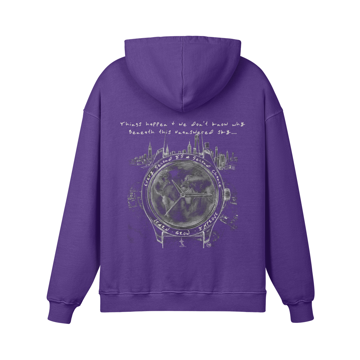 REDEMPTION JOURNEY™ GOD'S WATCH — HEAVYWEIGHT MATTE HOODIE