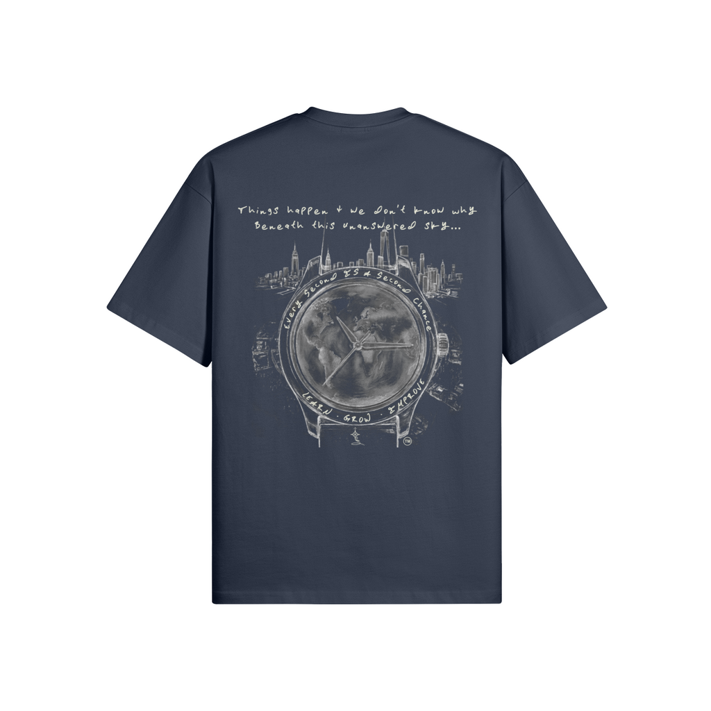 REDEMPTION JOURNEY™ GOD'S WATCH — OVERSIZED MATTE TEE