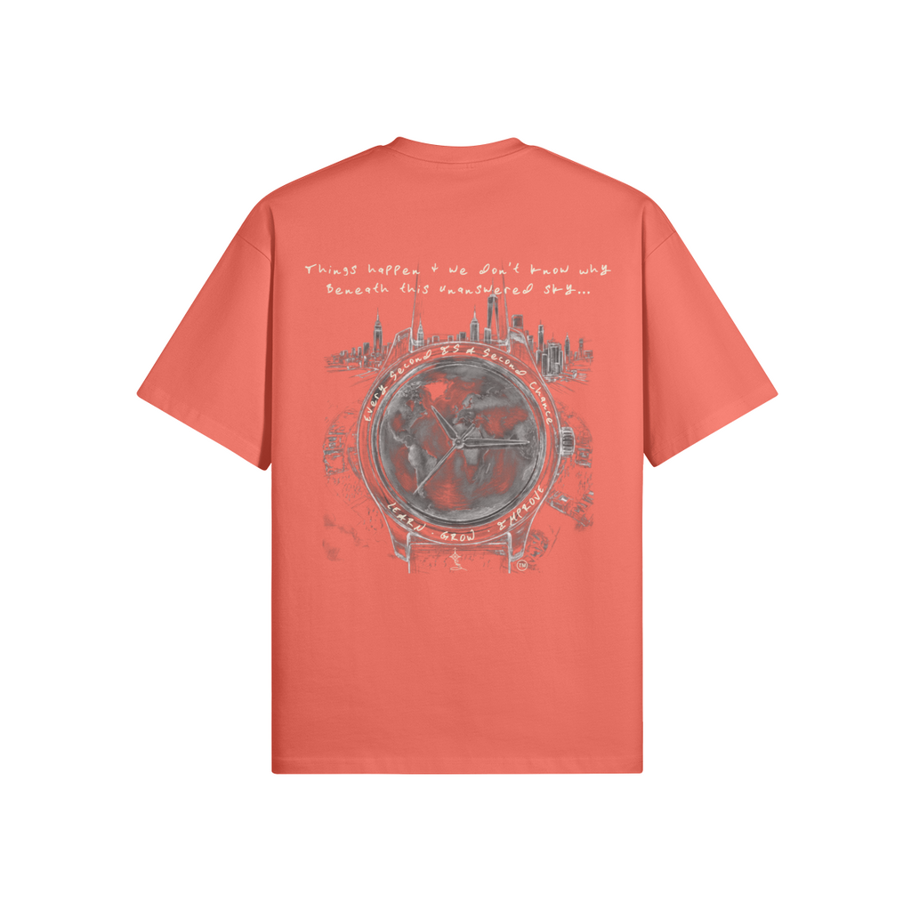 REDEMPTION JOURNEY™ GOD'S WATCH — OVERSIZED MATTE TEE