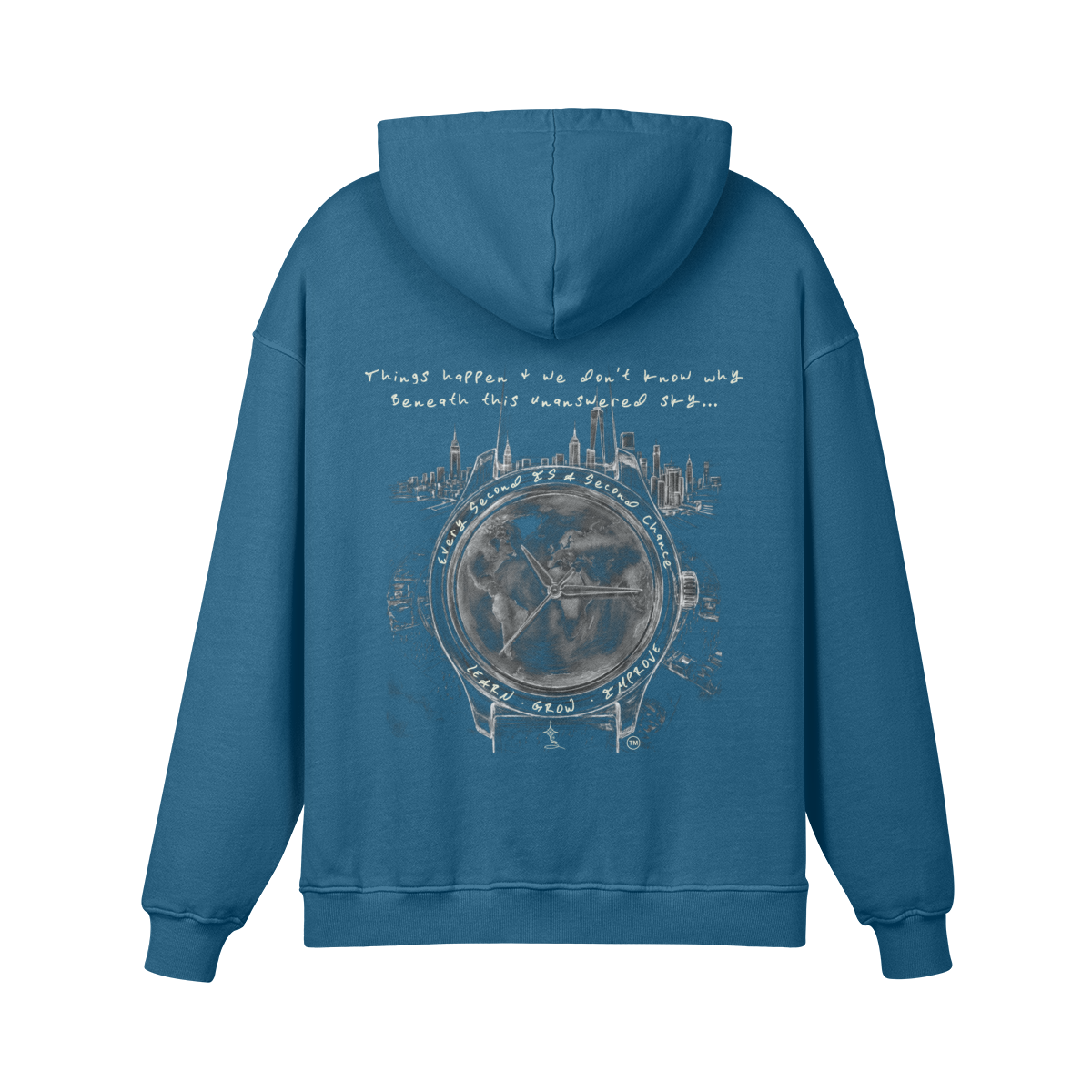 REDEMPTION JOURNEY™ GOD'S WATCH — HEAVYWEIGHT MATTE HOODIE
