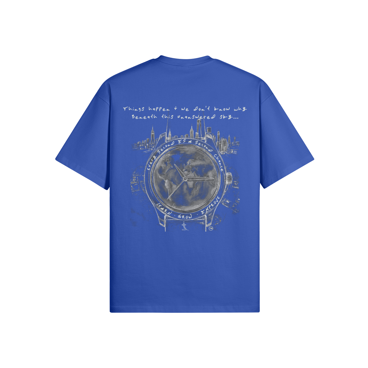 REDEMPTION JOURNEY™ GOD'S WATCH — OVERSIZED MATTE TEE