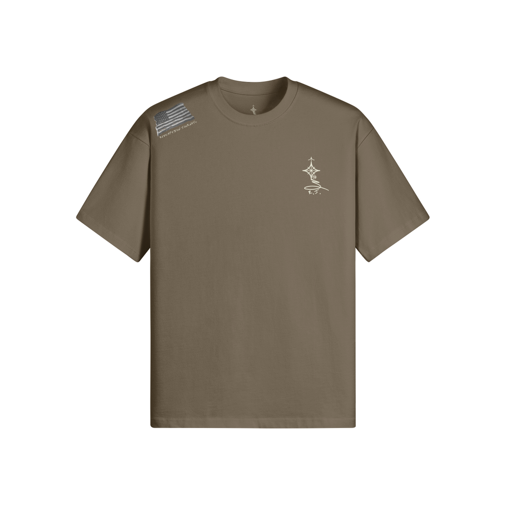 REDEMPTION JOURNEY™ GOD'S WATCH — OVERSIZED MATTE TEE
