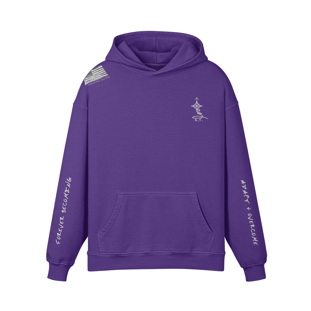 REDEMPTION JOURNEY™ GOD'S WATCH — HEAVYWEIGHT MATTE HOODIE