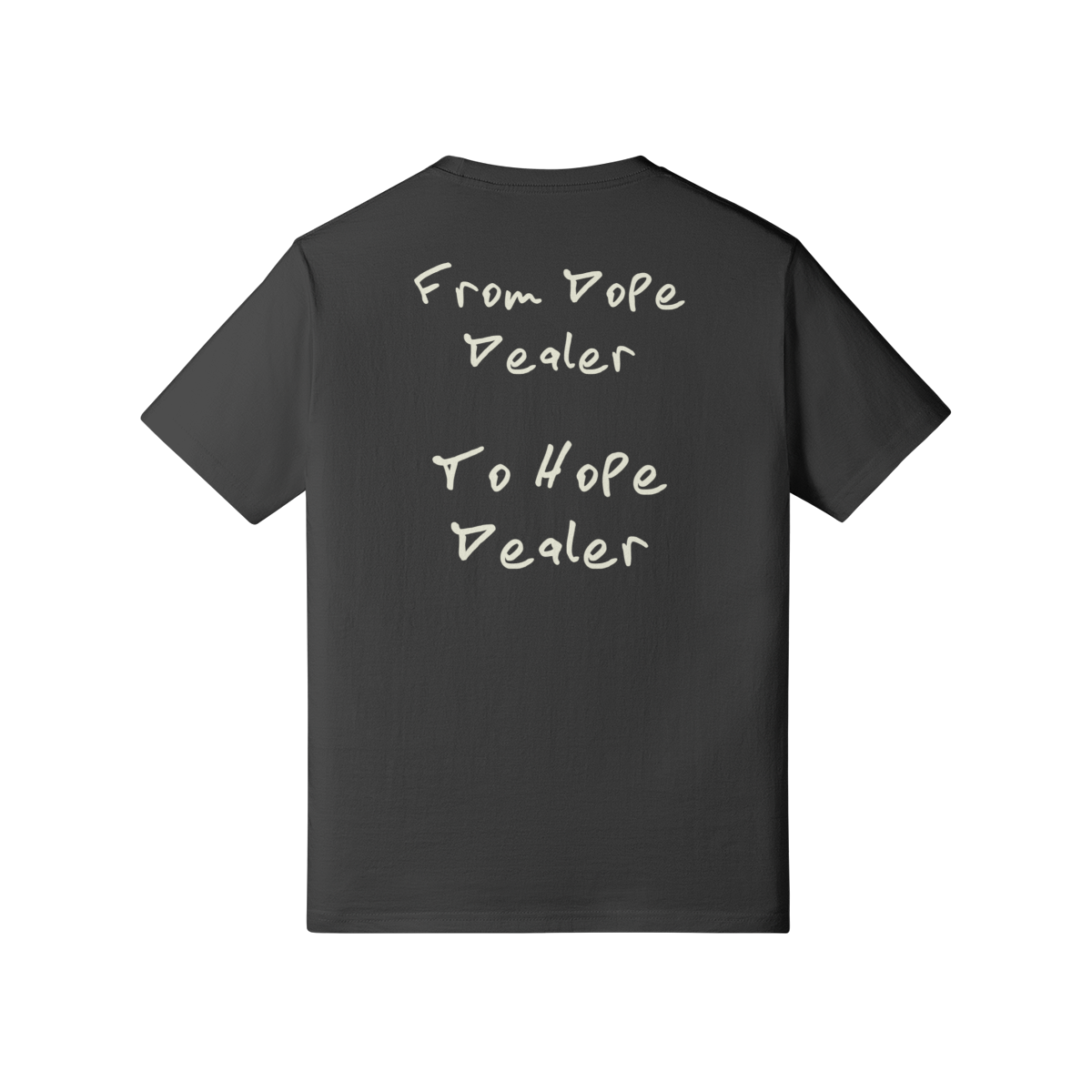 REDEMPTION JOURNEY FROM DOPE DEALER TO HOPE DEALER — HEAVYWEIGHT MATTE TEE