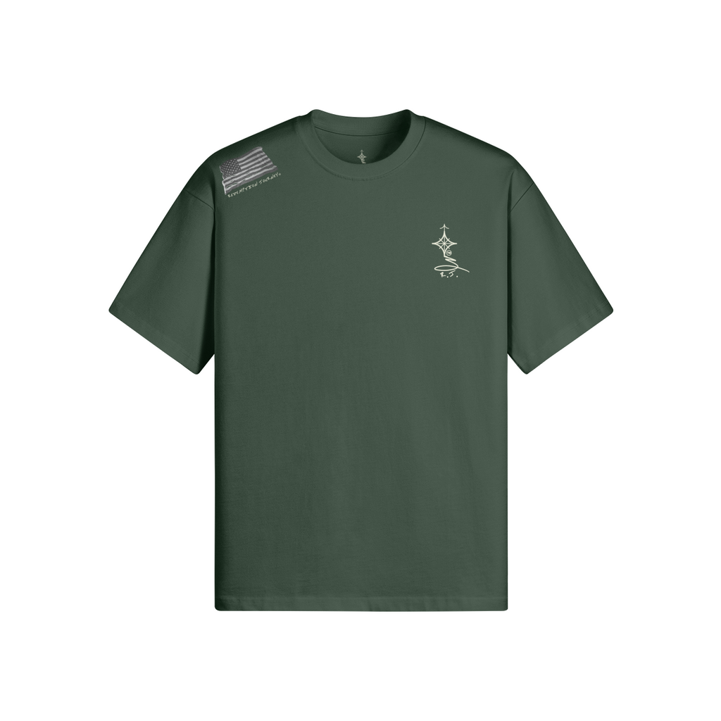 REDEMPTION JOURNEY™ GOD'S WATCH — OVERSIZED MATTE TEE