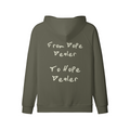 REDEMPTION JOURNEY FROM DOPE DEALER TO HOPE DEALER — HEAVYWEIGHT MATTE ZIP HOODIE