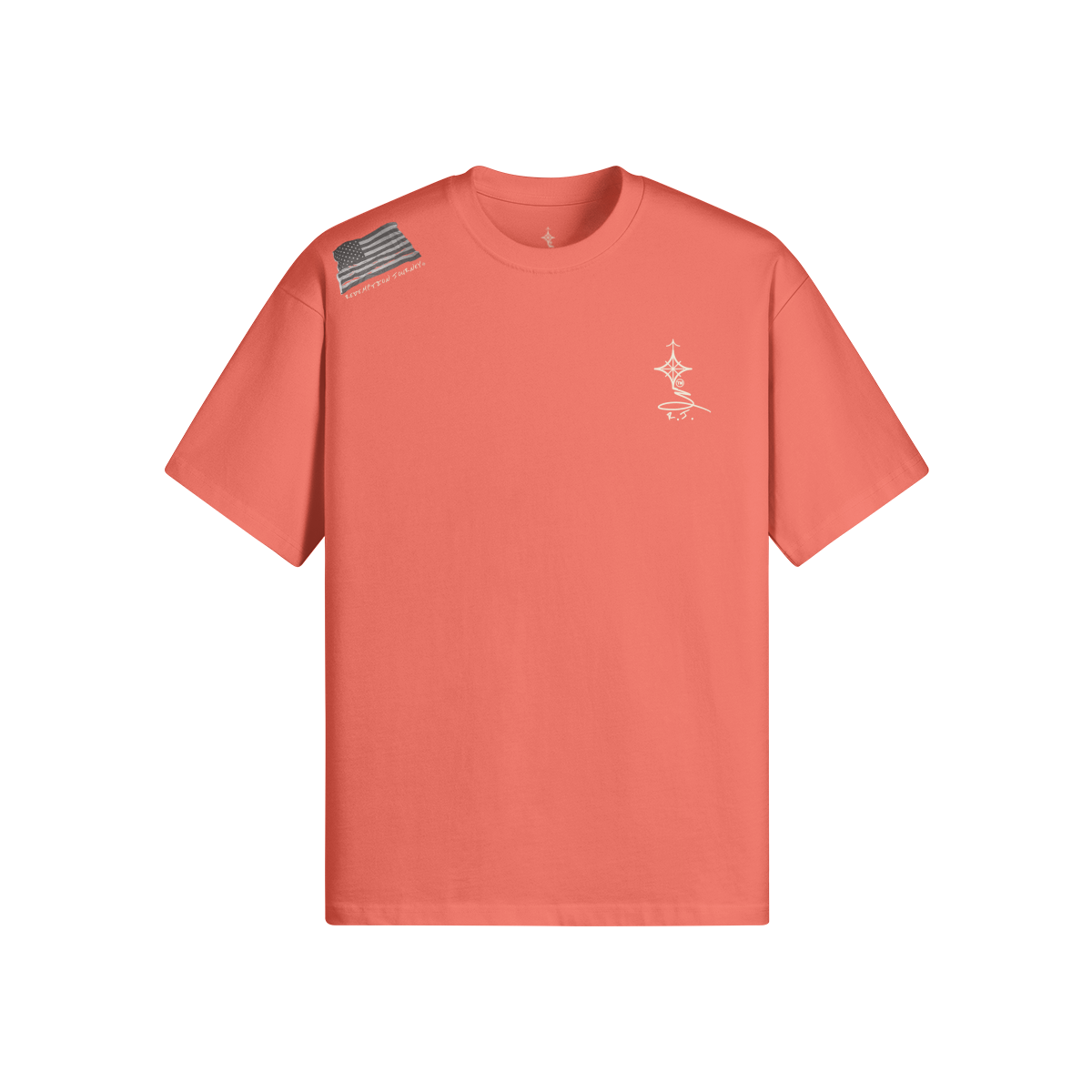 REDEMPTION JOURNEY™ GOD'S WATCH — OVERSIZED MATTE TEE