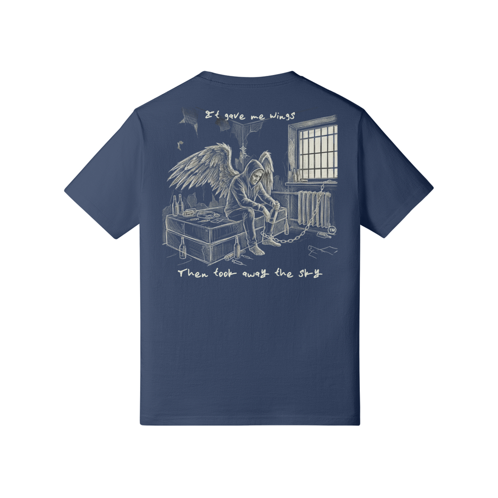 Redemption Journey™ It Gave Me Wings — Heavyweight Matte Tee