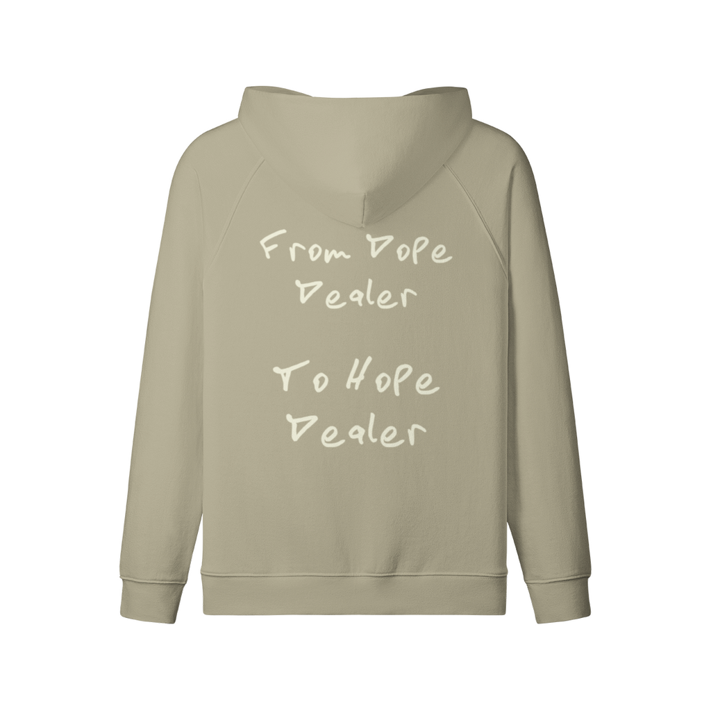 REDEMPTION JOURNEY FROM DOPE DEALER TO HOPE DEALER — HEAVYWEIGHT MATTE ZIP HOODIE