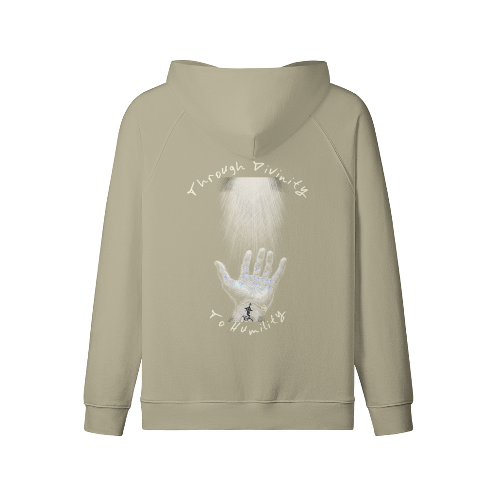 REDEMPTION JOURNEY™ THROUGH DIVINITY TO HUMILITY — HEAVYWEIGHT MATTE ZIP HOODIE
