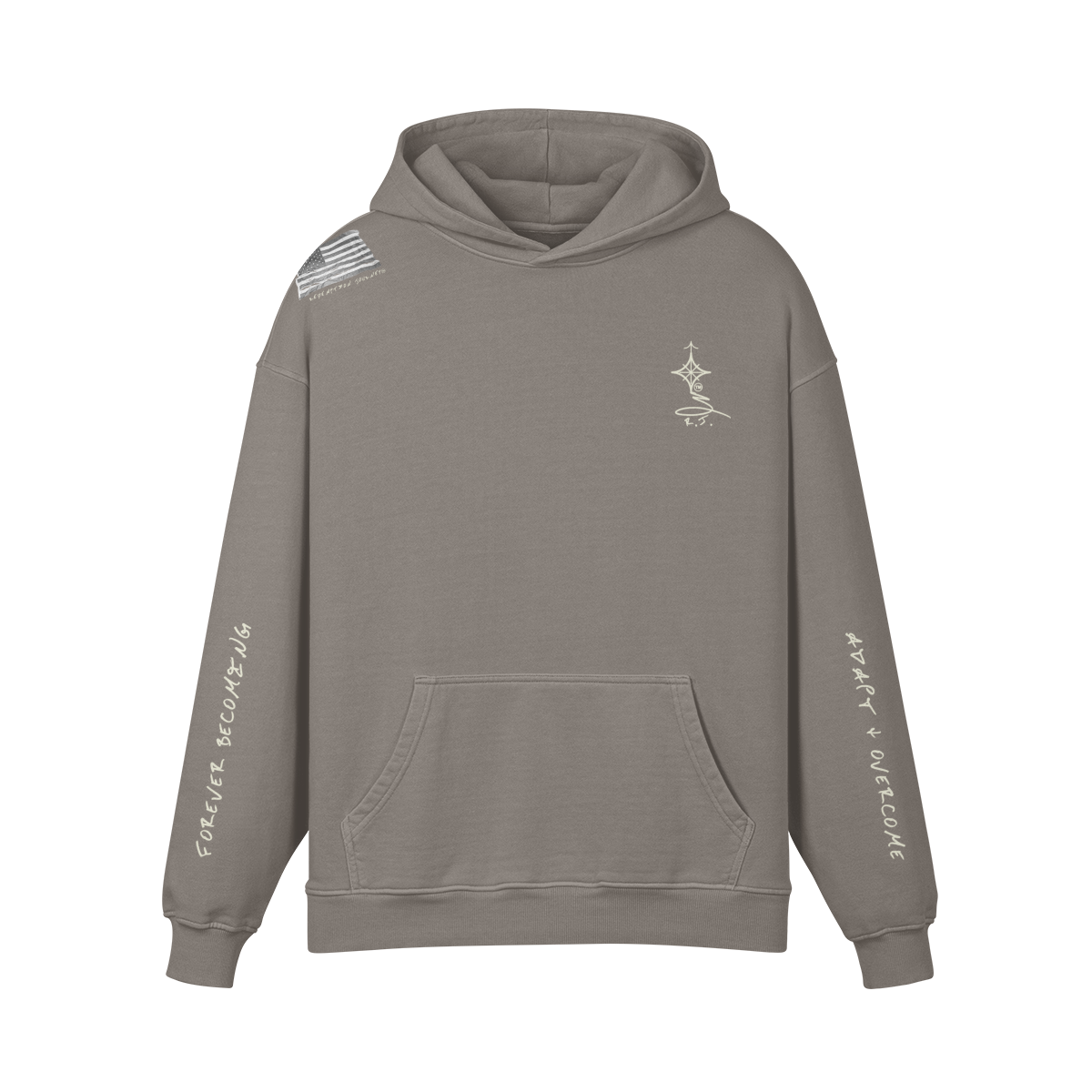 REDEMPTION JOURNEY™ GOD'S WATCH — HEAVYWEIGHT MATTE HOODIE